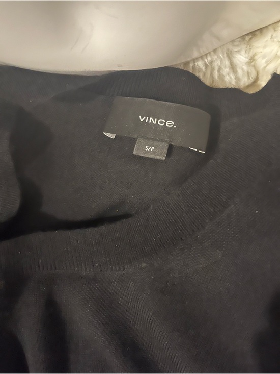 Vince Other - VINCE Black NEW Merino Wool Crewneck Sweater, LUXURY Knit ORIG $194+!